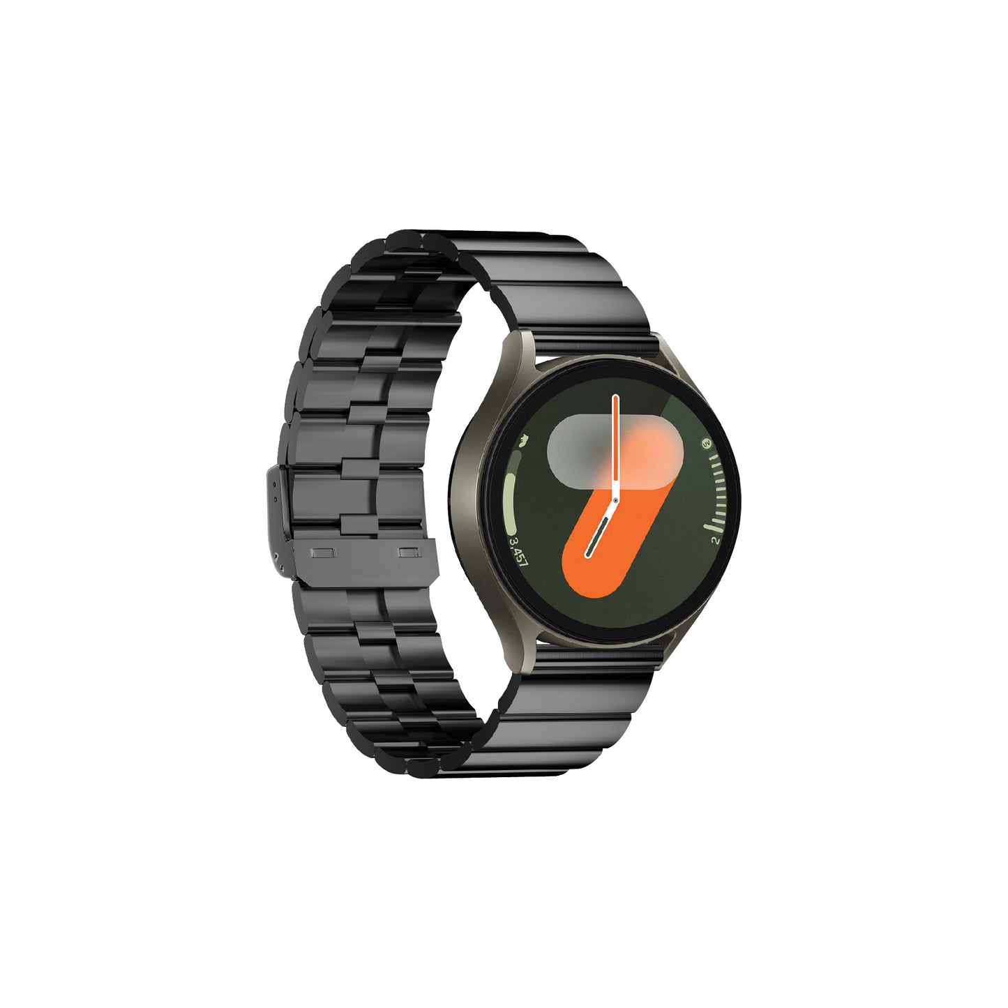 Smartix Premium S.Steel Band for Samsung Watch-7 - 20mm / Black
