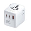 Smartix Premium International Travel Adapter - 20W / USB-A / USB-C / White