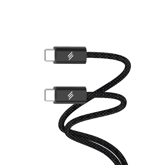 Smartix Premium Fabric Braided Cable  - 240W / USB-C / Black