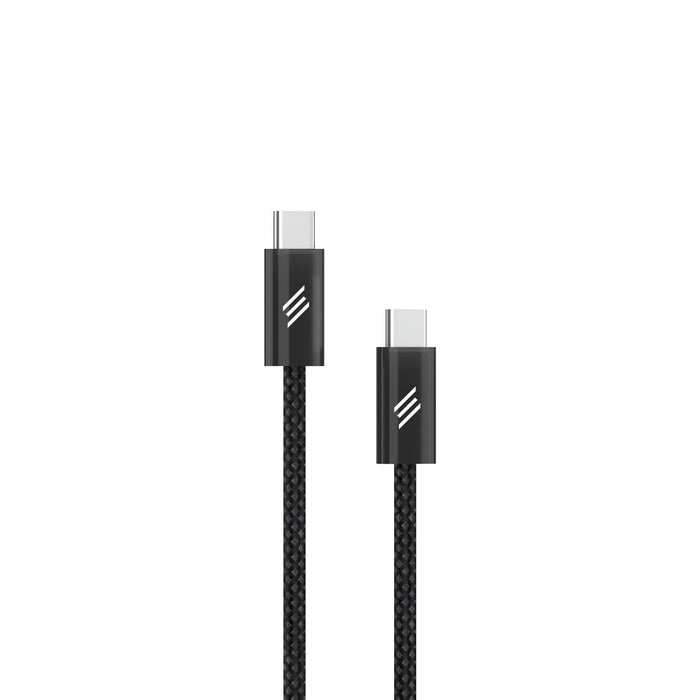 Smartix Premium Fabric Braided Cable  - 240W / USB-C / Black