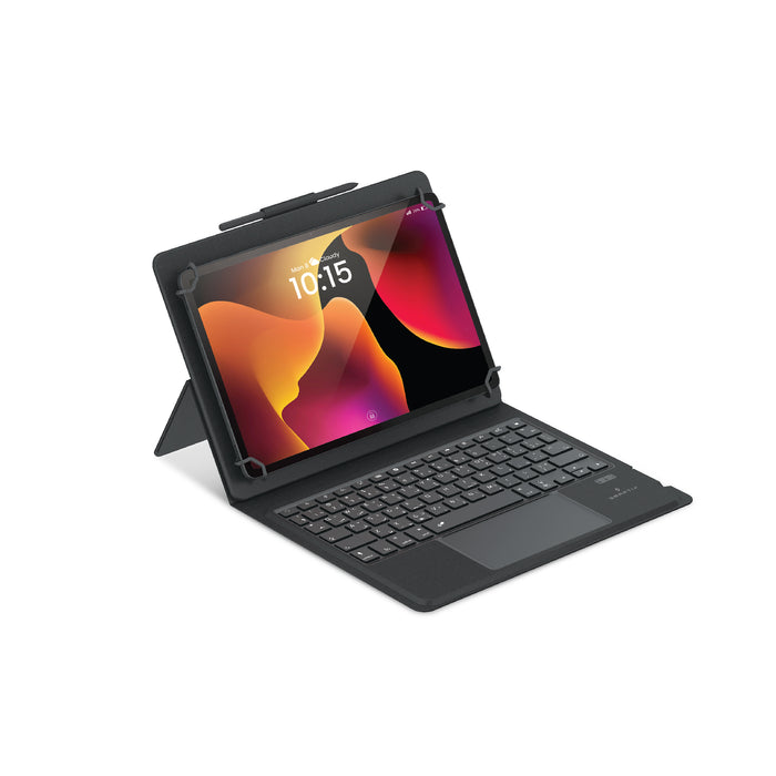 Smartix Premium Universal Rechargeable Bluetooth Tablet Keyboard - 180mAh / Black