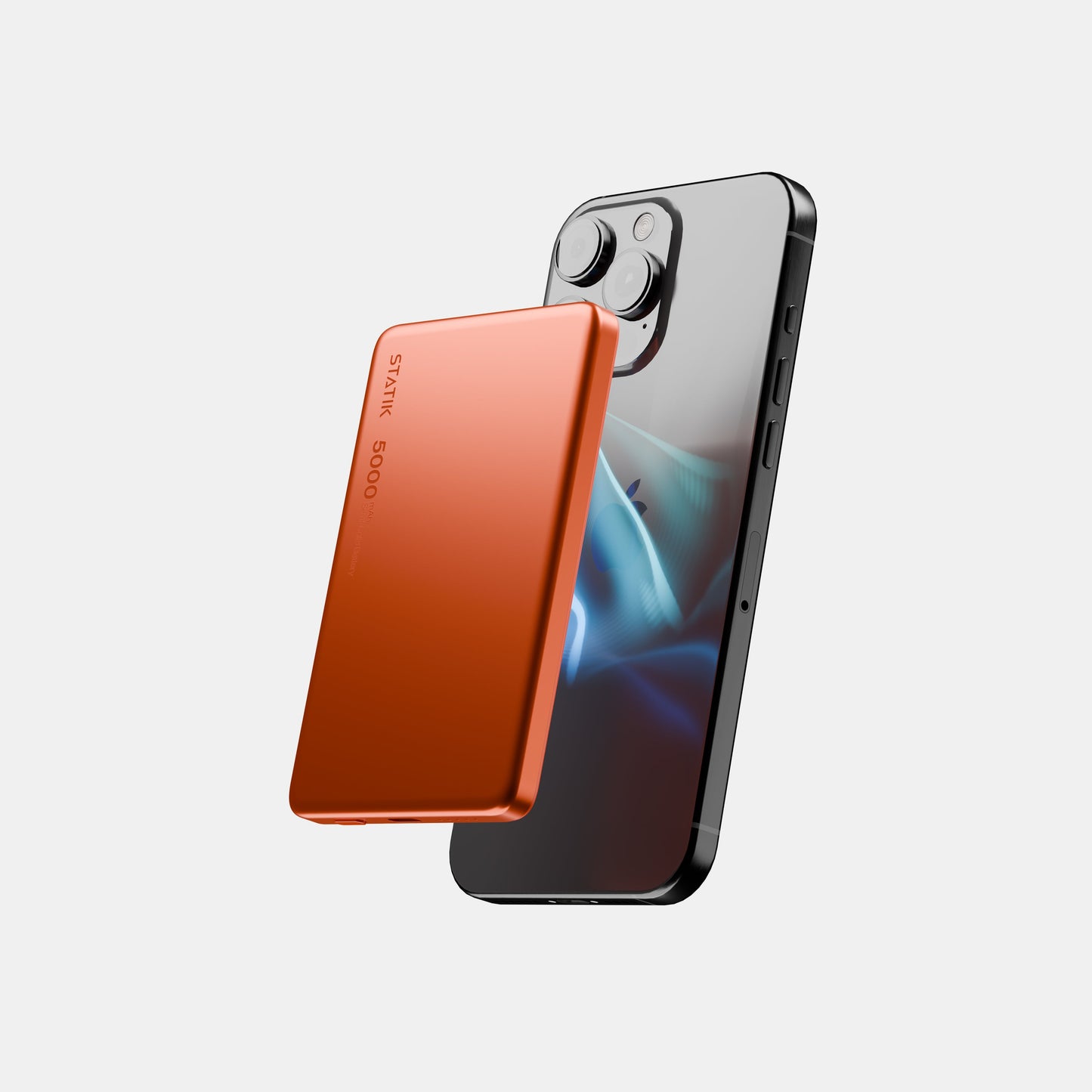 Statik MagSafe Power Bank - 5000mAh / USB-C / Orange