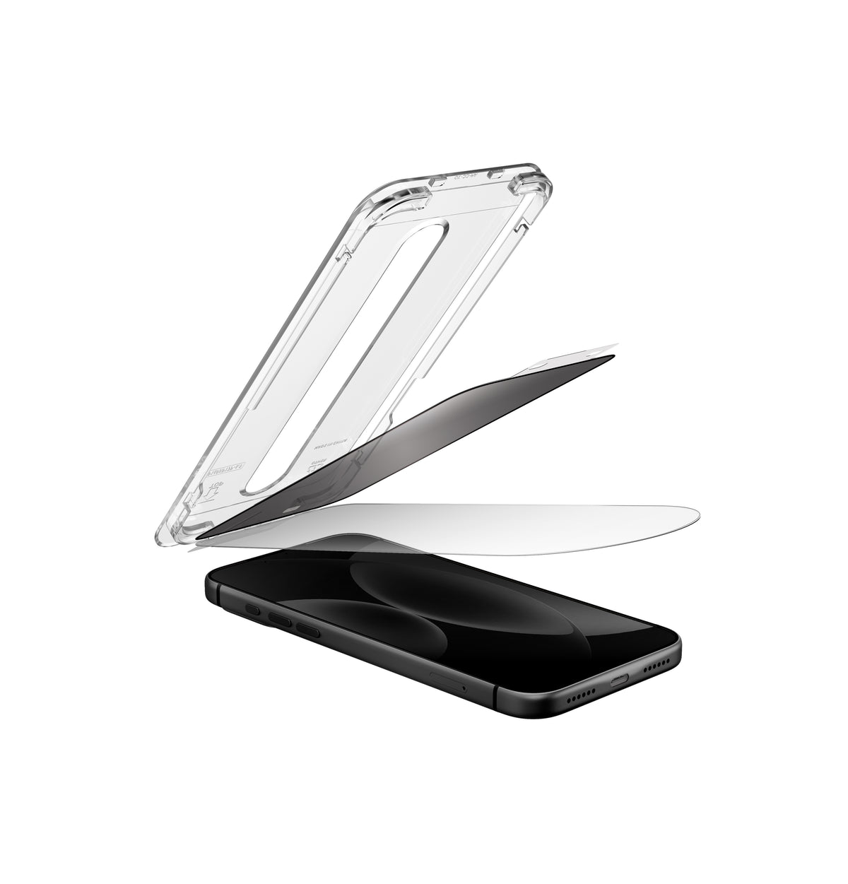 Uniq Optix Swiftfit Privacy (Dx2) Applicator Glass Screen Protector - For Apple iPhone 18 Pro