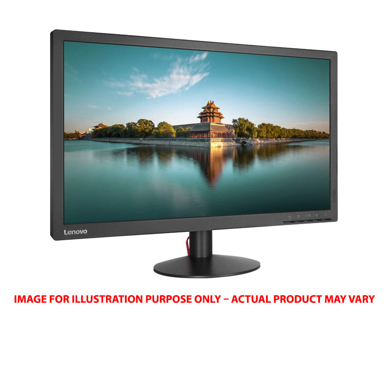 Lenovo ThinkVision T2224DA Monitor - 21.5" / VGA / DisplayPort / Black - Pre-Owned