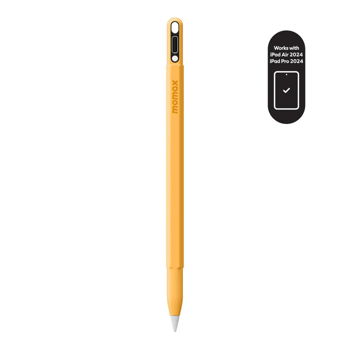 MOMAX Mag.Link Pop Magnetic Active Stylus Pen/iPad - 90mAh / USB-C / Yellow