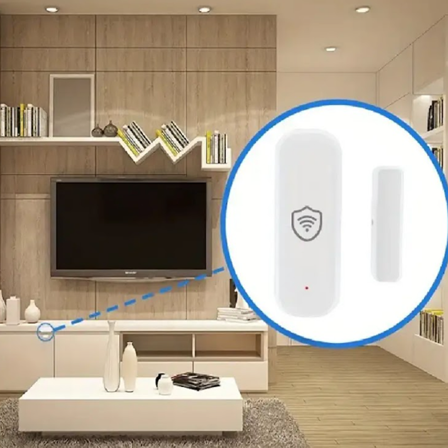 Gopeta Wi-Fi Door/Window Magnetic Sensor - White