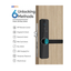 Gopeta C13Pro Wi-Fi Lock With Camera & Screen for Wooden Door - Black