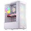 Twisted Minds Phantom II Series ATX Mid Tower Gaming Case - White (4 ARGB Fans Included)