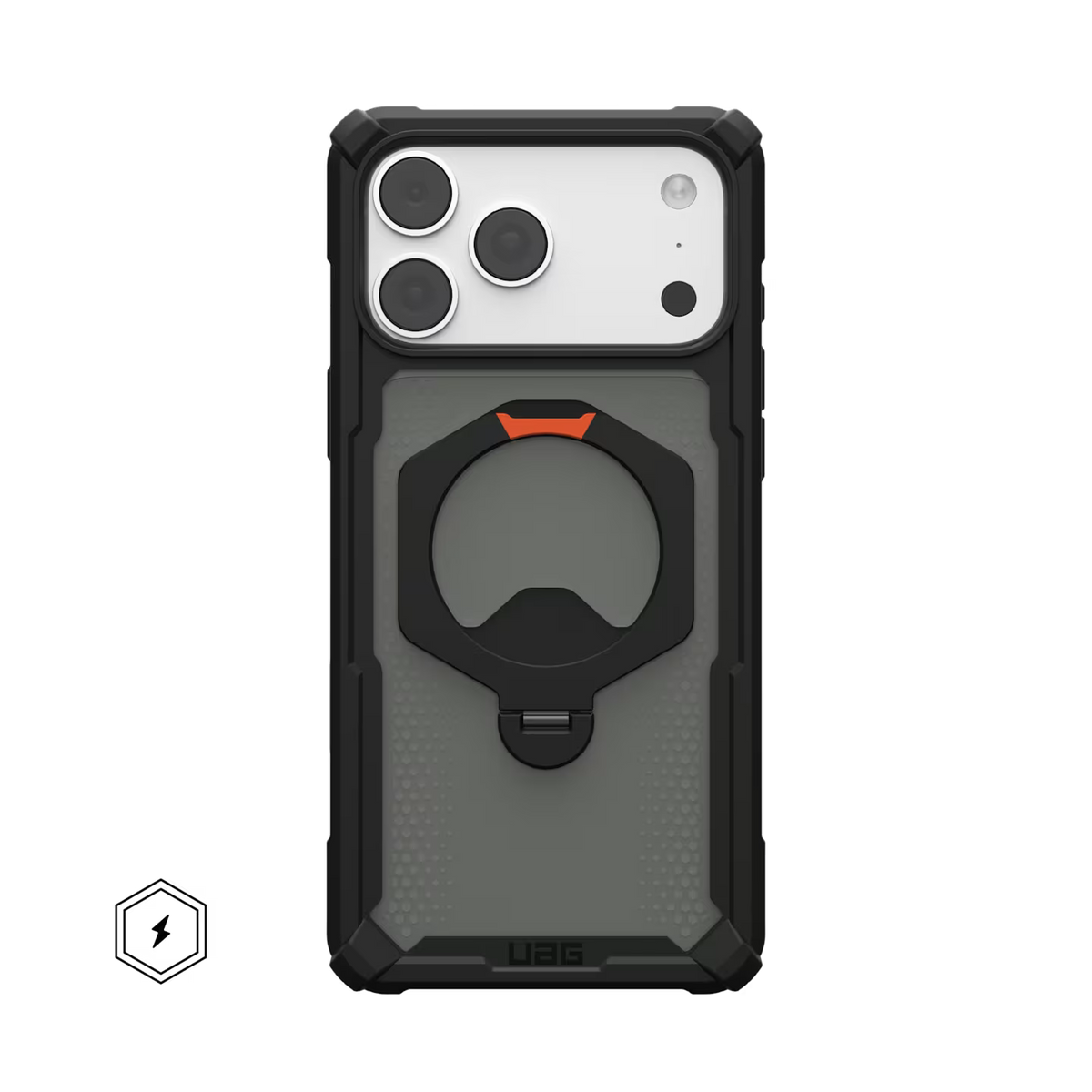 UAG Plasma XTE 360 Magsafe Case for Apple iPhone 18 Pro Max/Apple iPhone 17 Pro Max - Black/Orange