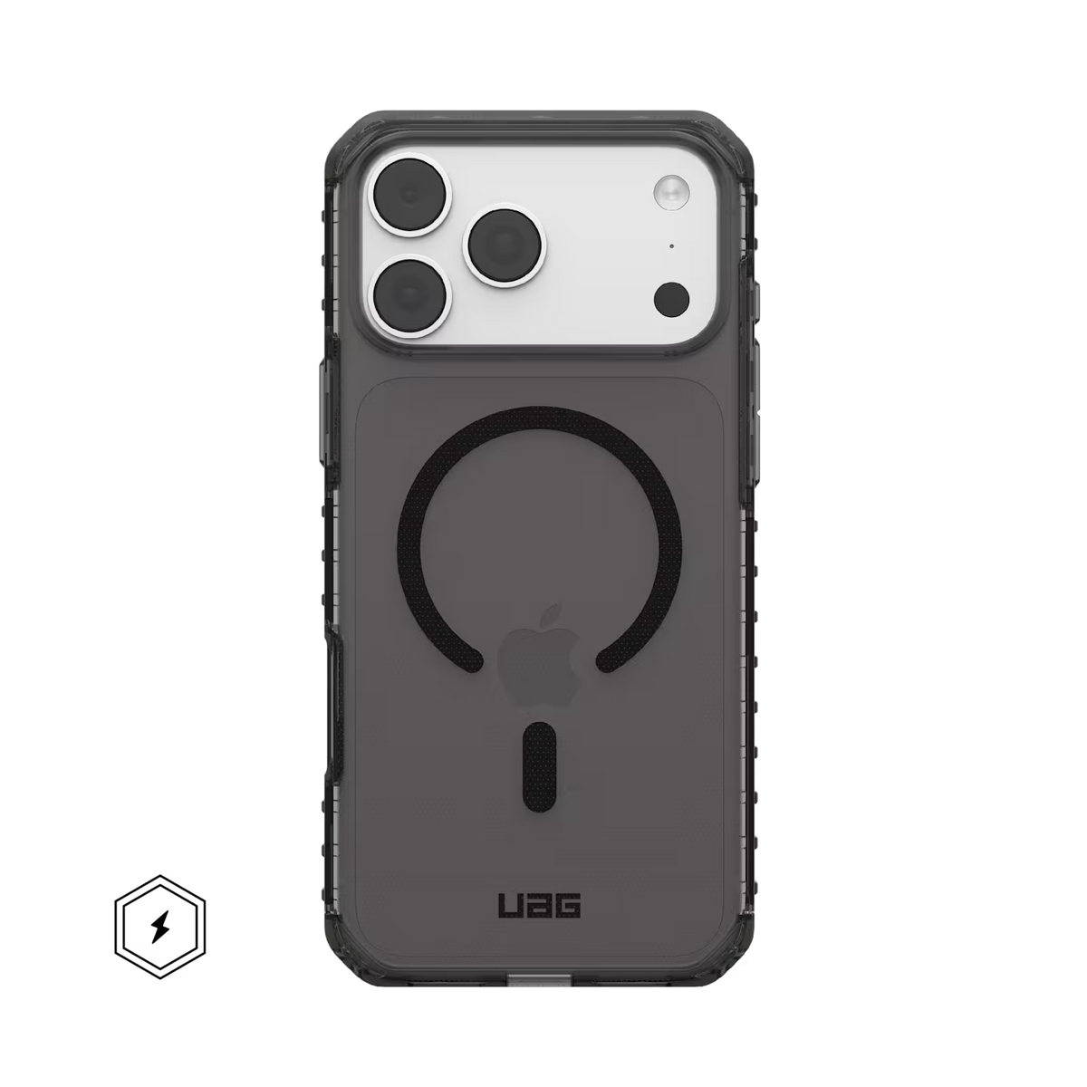 UAG Plyo LT Magsafe Case for Apple iPhone 18 Pro Max/Apple iPhone 17 Pro Max - Ash/Black