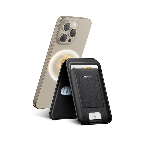 UGREEN Magnetic Wallet with Stand - Black