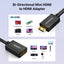 UGREEN Mini HDMI Male to HDMI Female Adapter Cable - 0.22 Meter / Black