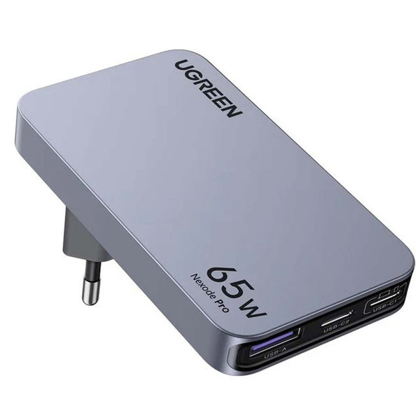 UGREEN Nexode Pro 3-Port GaN Ultra-Slim Fast Charger - 65W / USB-C / USB-A