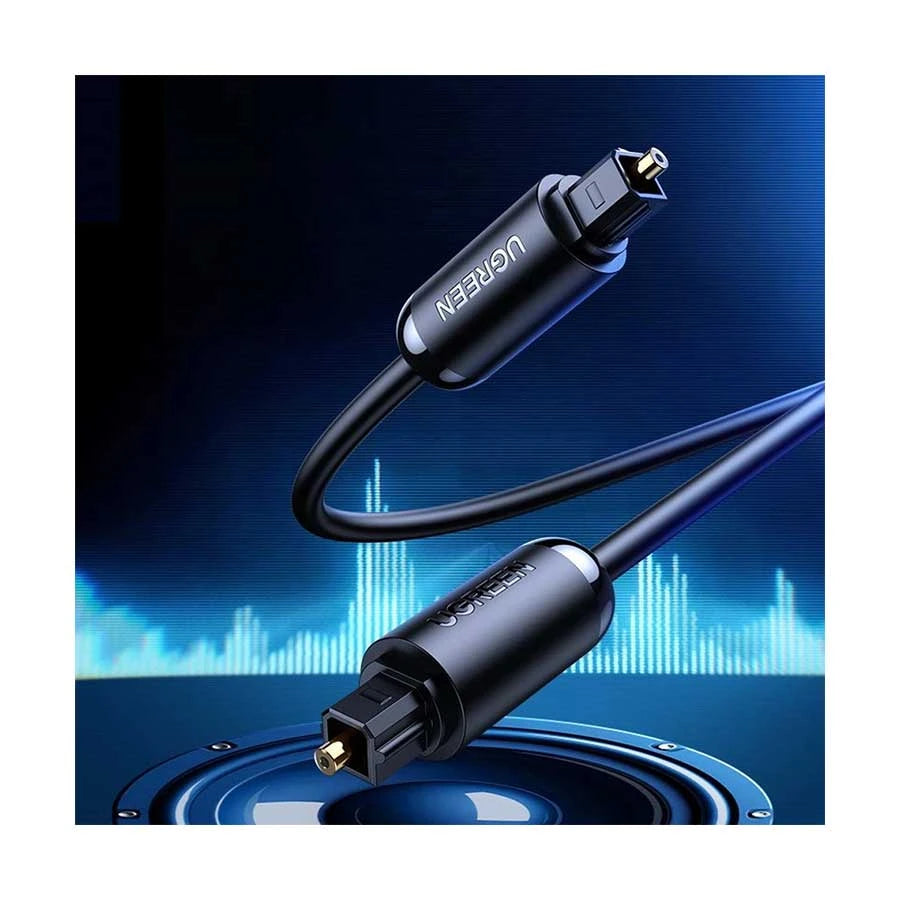 UGREEN Toslink Optical Audio Cable - 2 Meter / Black