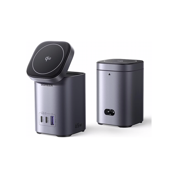 UGREEN 2-in-1 GaN Desktop Fast Charger - 65W / USB-C / USB-A