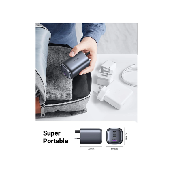 UGREEN Nexode  4-Port Gan Fast Charger UK - 100W / USB-A / USB-C / Space Grey