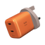 MOMAX 1-Charge 2-Port GaN Charger - 45W / USB-C / Orange