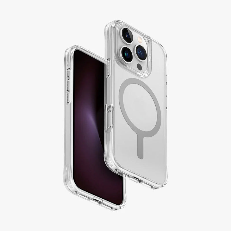 Uniq Hybrid Magclick Charging Lifepro Xtreme - Iphone 16 Pro Max / Dove Frost Clear Accessories > Mobiles & Tablets >