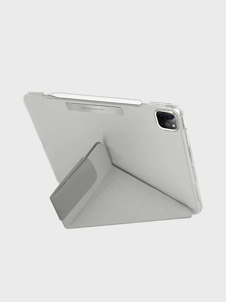 Uniq Camden iPad Pro 11 (2021) Antimicrobial - Fossil Grey Accessories > Mobiles & Tablets