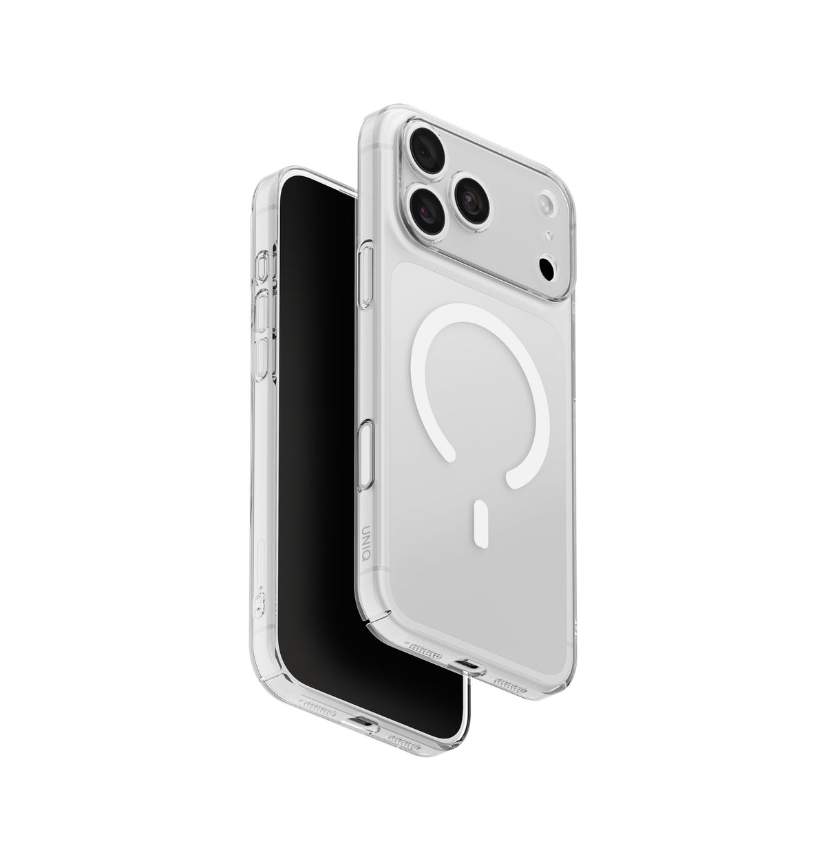 Uniq Hybrid Magclick Charging Airsuit For Apple iPhone 18 Pro - Glossy Clear