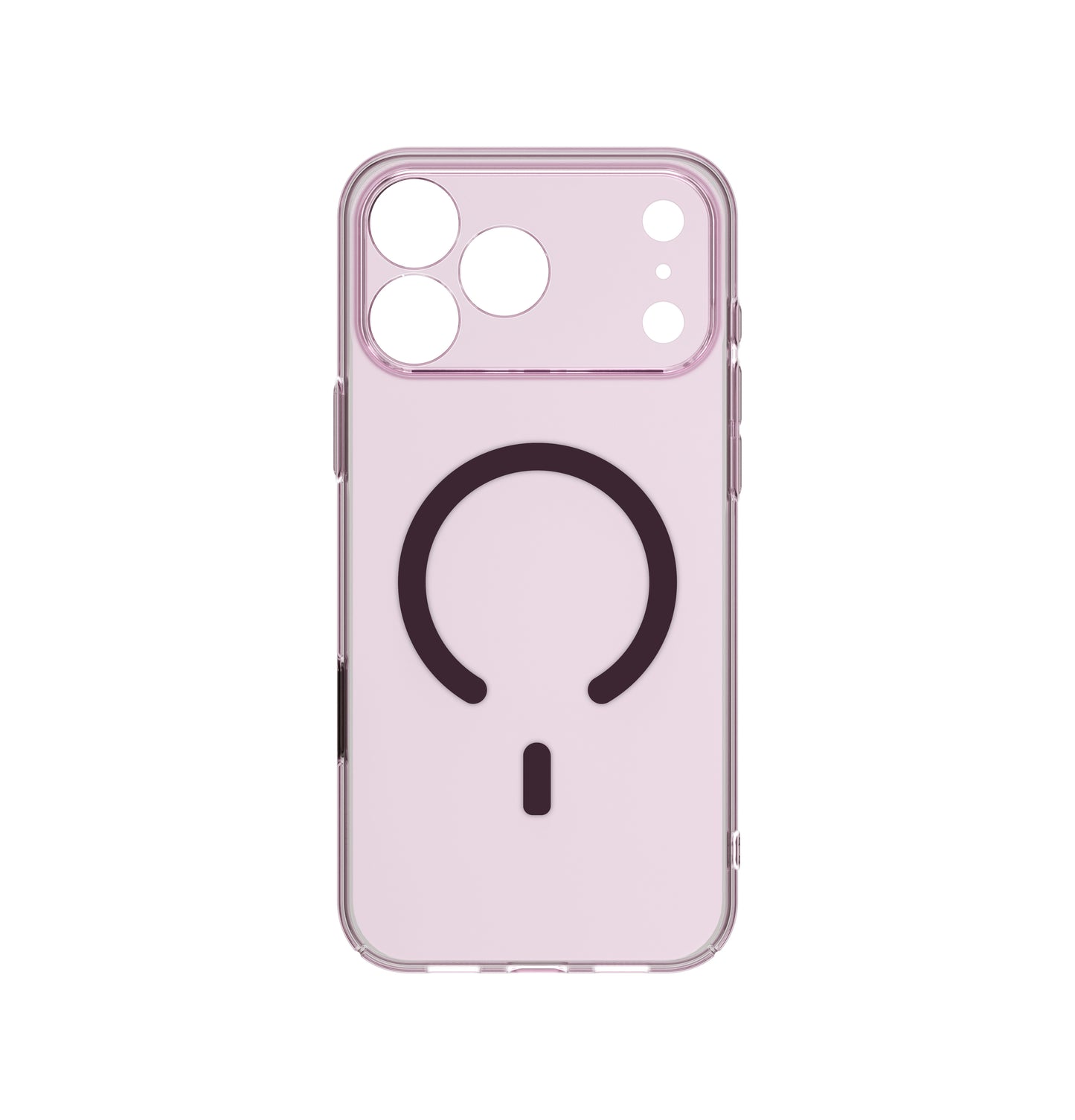 Uniq Hybrid Magclick Charging Airsuit For Apple iPhone 18 Pro - Glossy Burgundy
