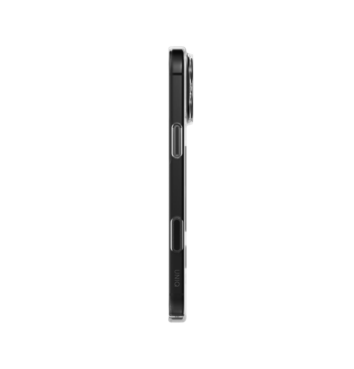 Uniq Hybrid Magclick Charging Airsuit For Apple iPhone 18 Pro - Glossy Smoke