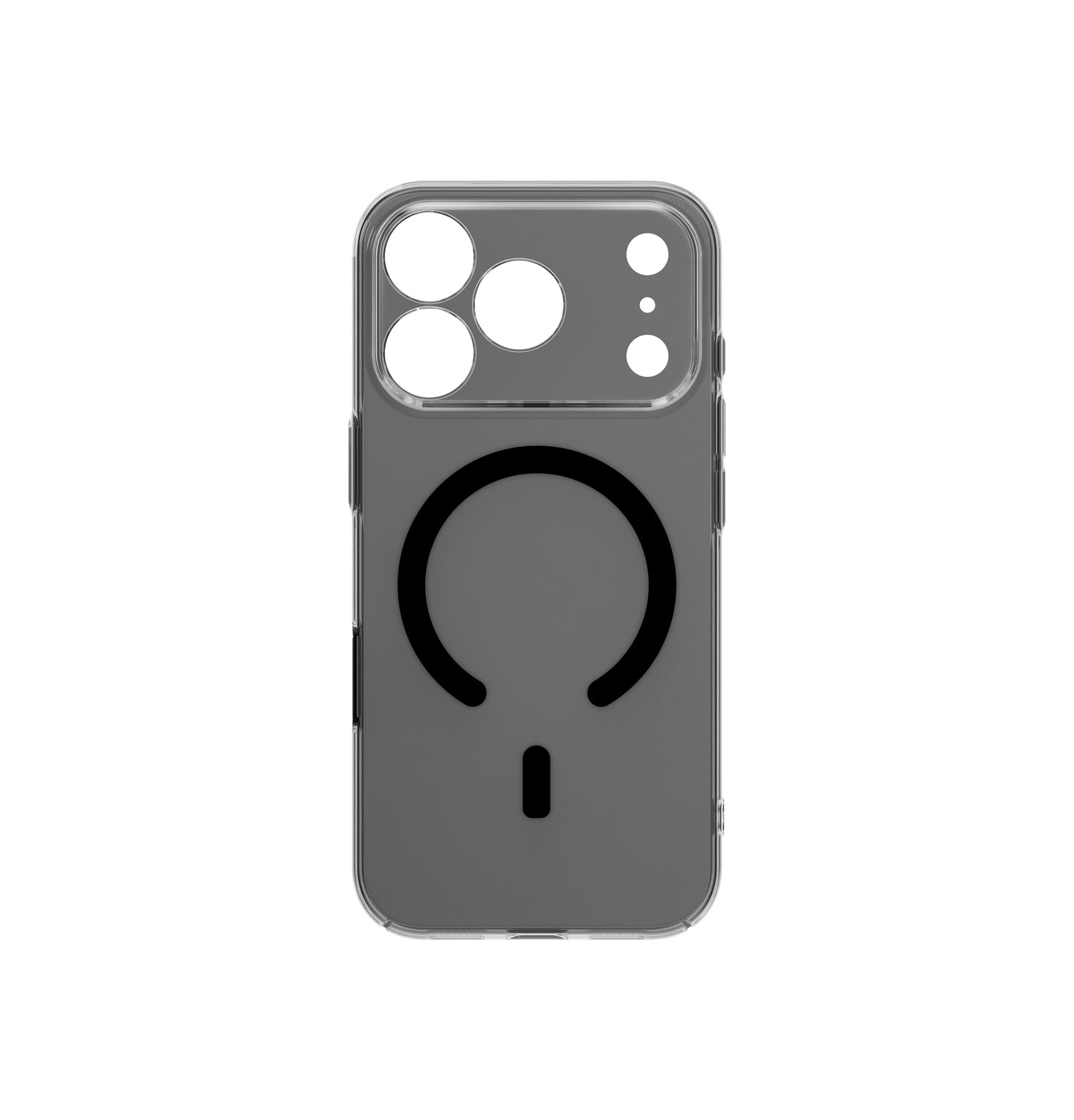 Uniq Hybrid Magclick Charging Airsuit For Apple iPhone 18 Pro Max - Glossy Smoke