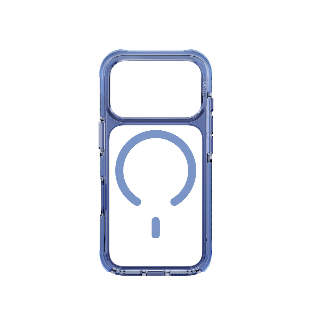 Uniq Hybrid Magclick Charging Combat For Apple iPhone 18 Pro Max - Polar Blue