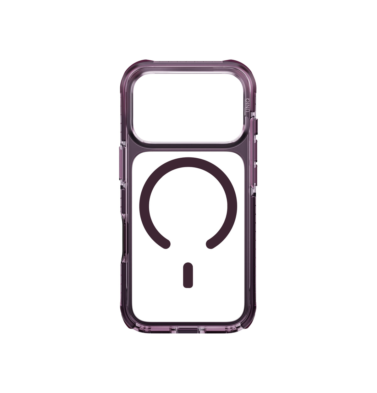 Uniq Hybrid Magclick Charging Combat For Apple iPhone 18 Pro - Deep Burgundy