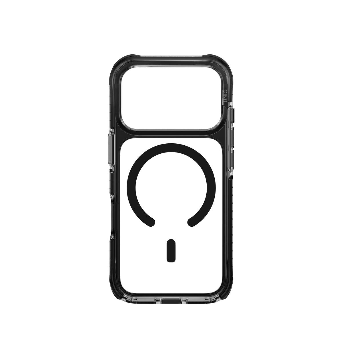 Uniq Hybrid Magclick Charging Combat For Apple iPhone 18 Pro Max - Carbon Black
