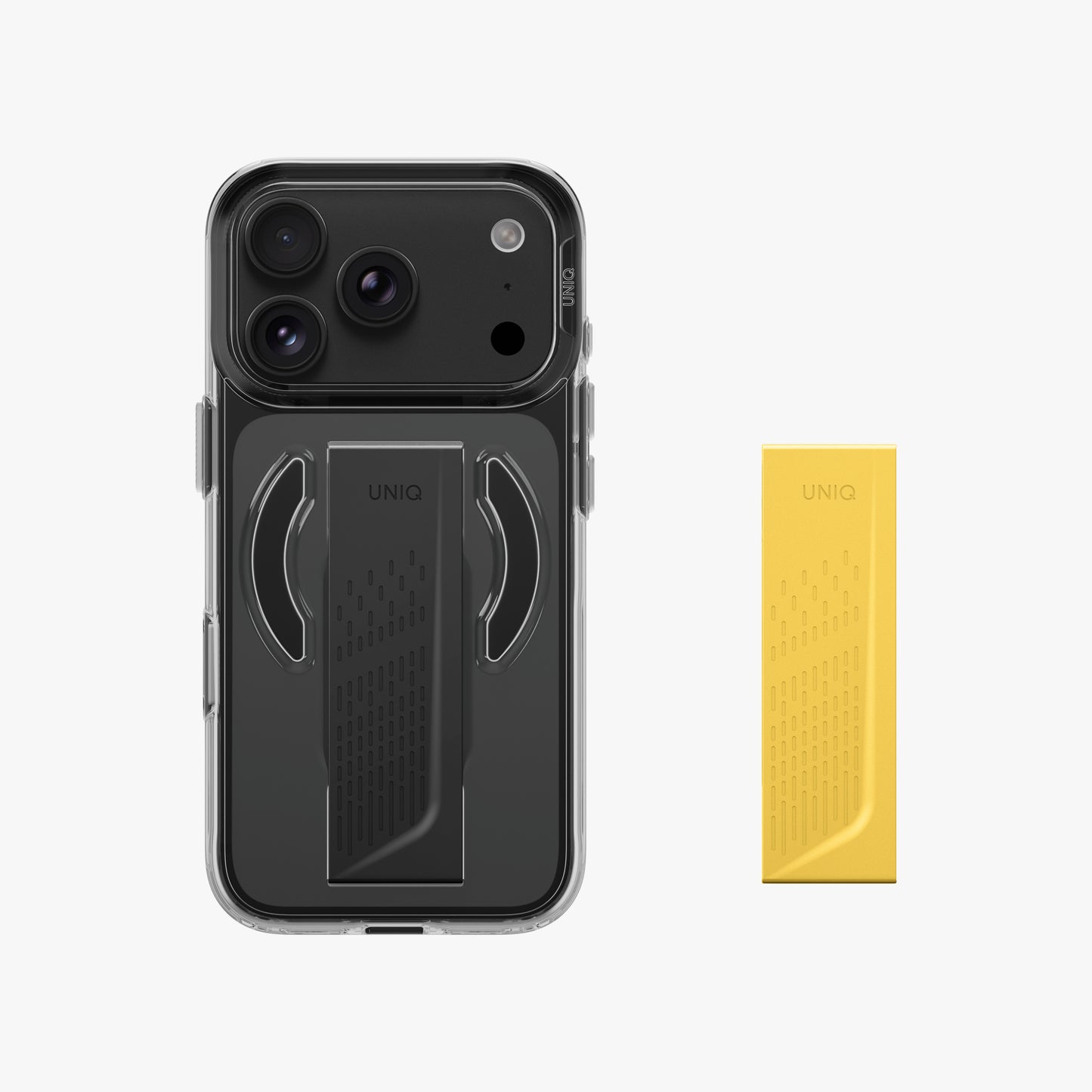 Uniq Hybrid Magclick Charging Heldro Air For Apple iPhone 18 Pro Max - Tintied Smoke