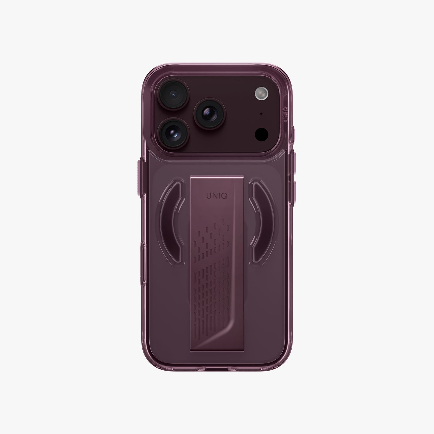 Uniq Hybrid Magclick Charging Heldro Air For Apple iPhone 18 Pro Max - Velvet Burgundy