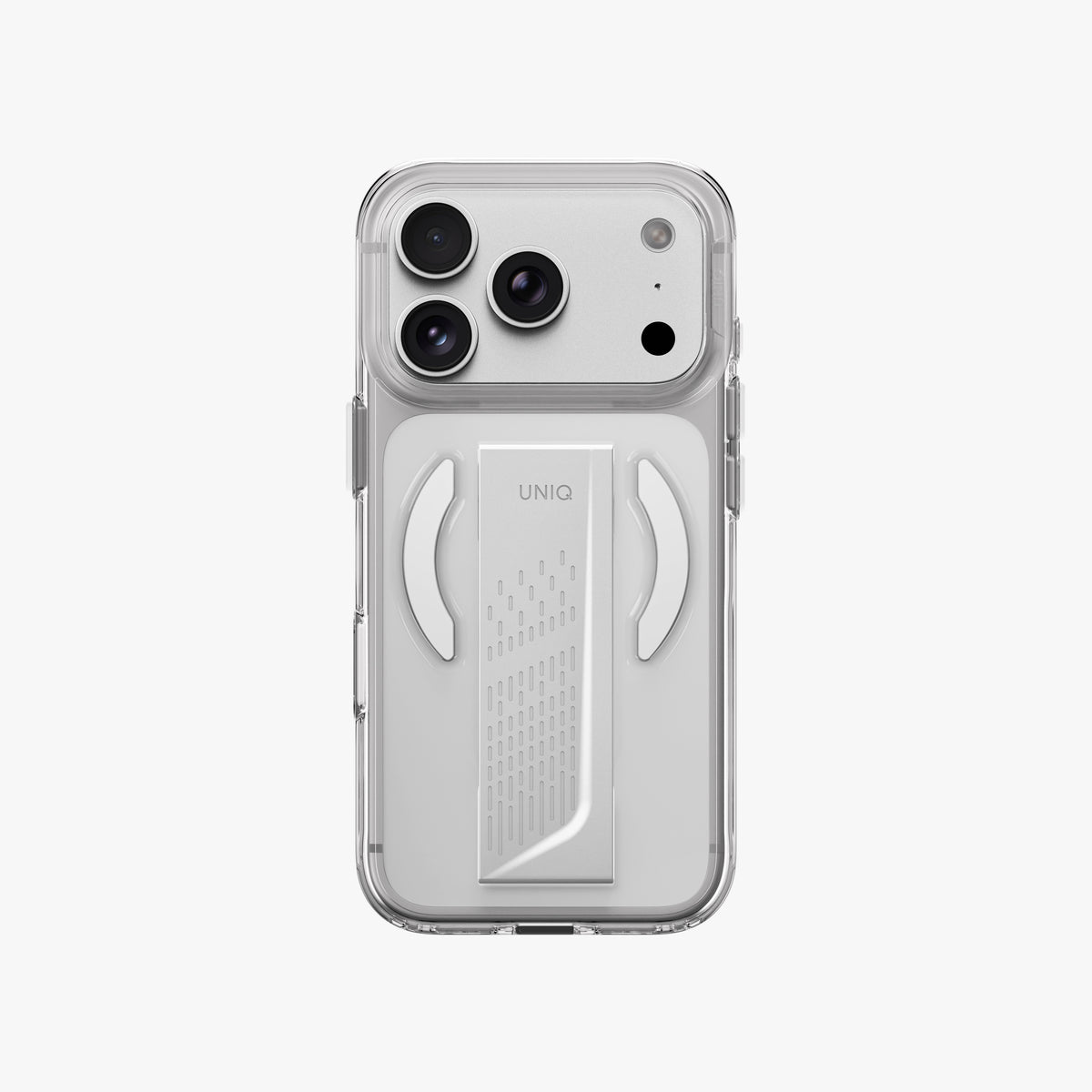 Uniq Hybrid Magclick Charging Heldro Air For Apple iPhone 18 Pro Max - Lucent Clear