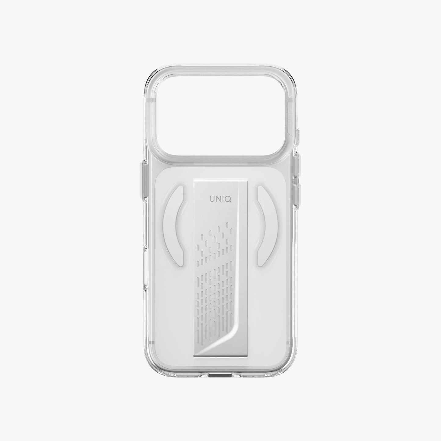 Uniq Hybrid Magclick Charging Heldro Air For Apple iPhone 18 Pro Max - Lucent Clear