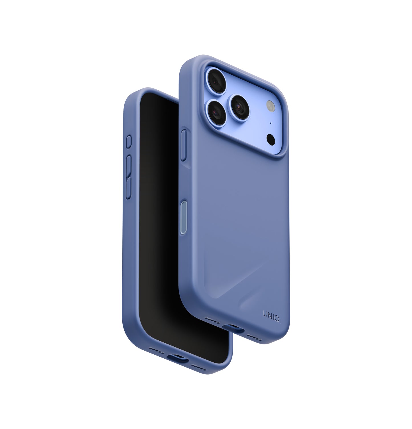 Uniq Hybrid Lino MagSafe Case for iPhone 18 Pro - Pebble Blue
