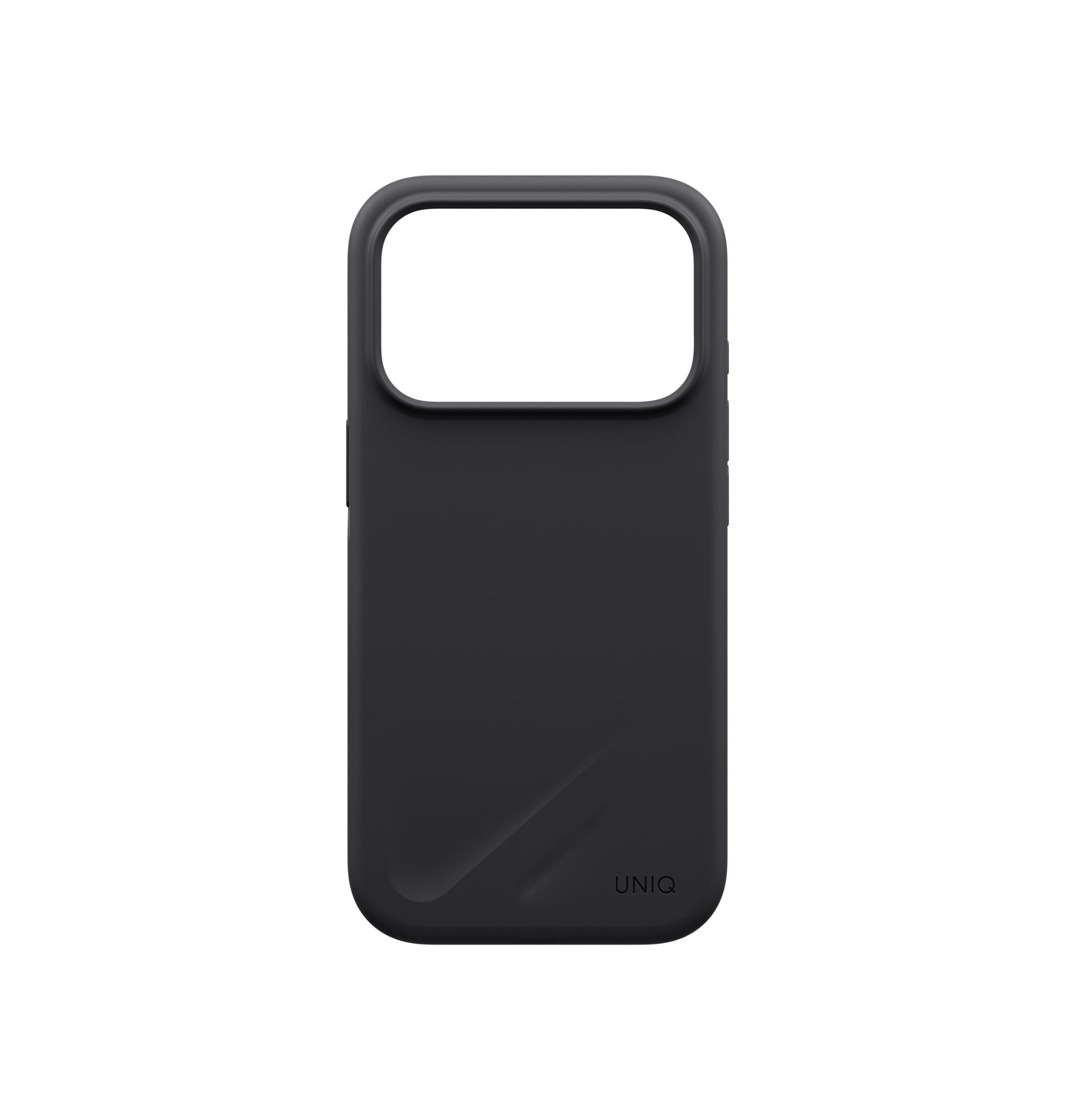 Uniq Hybrid Lino MagSafe Case for iPhone 18 Pro - Charcoal Grey
