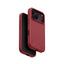 Uniq Hybrid Lino MagSafe Case for iPhone 18 Pro Max - Cranberry Red
