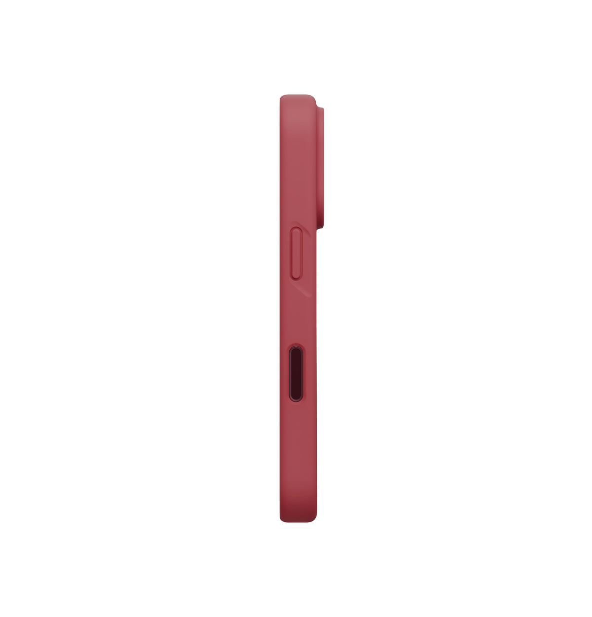 Uniq Hybrid Lino MagSafe Case for iPhone 18 Pro - Cranberry Red