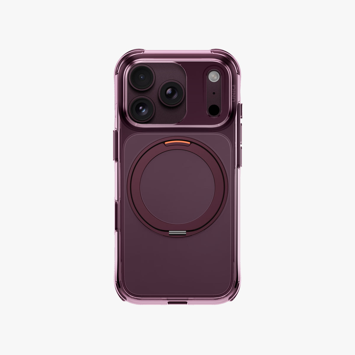 Uniq Hybrid Swivix With 360 Rotating Kickstand For Apple iPhone 18 Pro Max - Deep Burgundy