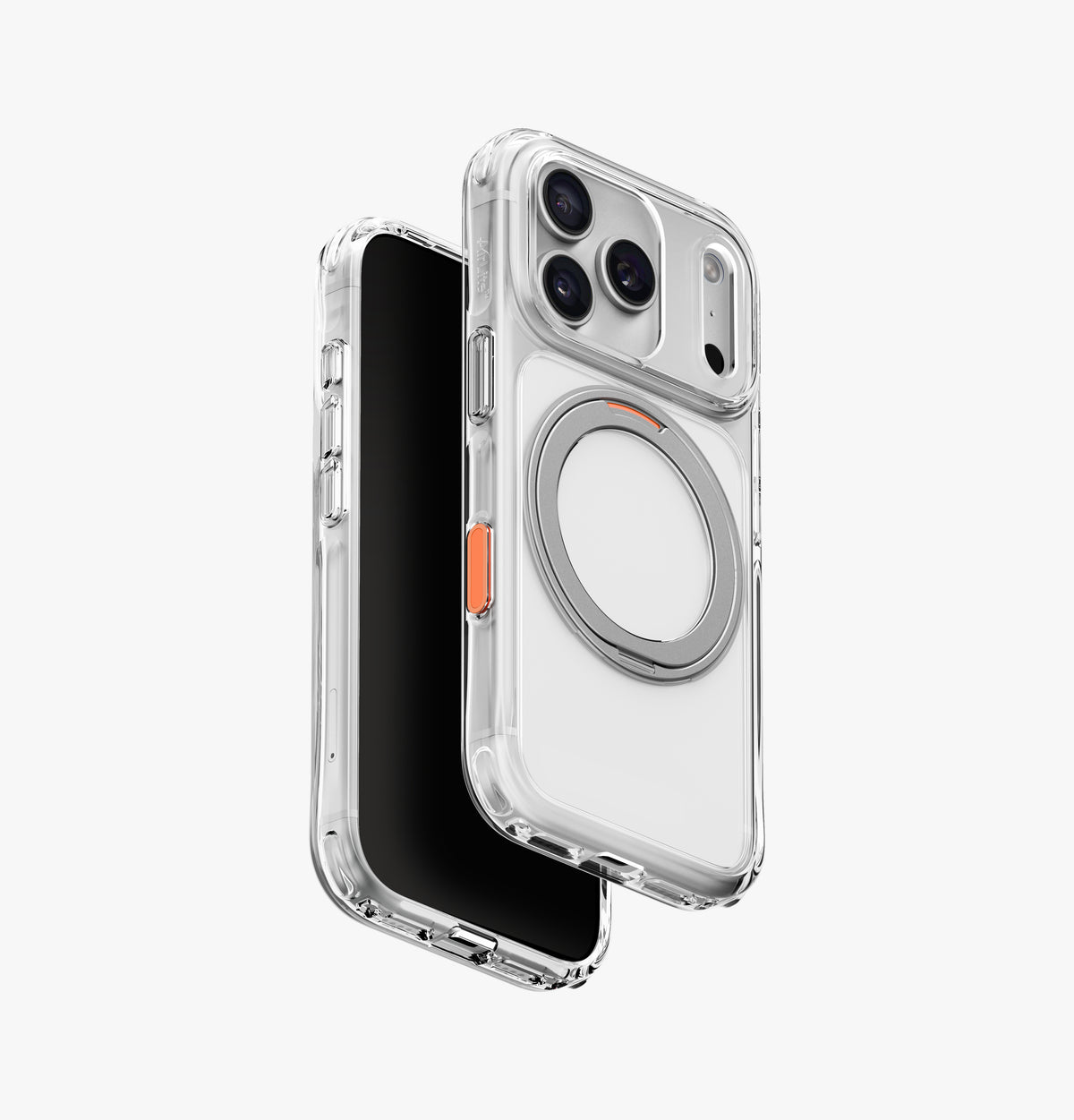 Uniq Hybrid Swivix With 360 Rotating Kickstand For Apple iPhone 18 Pro Max - Lucent Clear