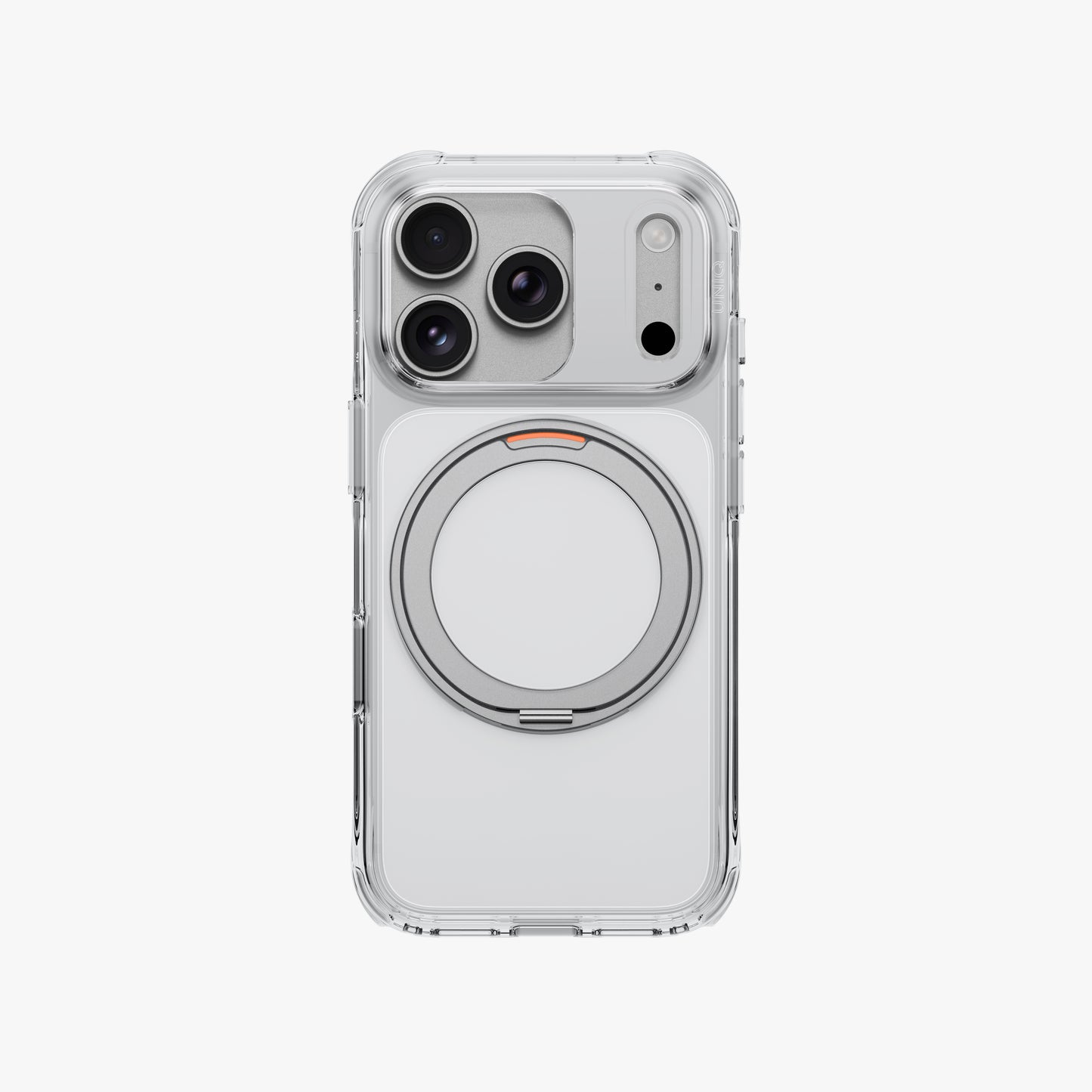 Uniq Hybrid Swivix With 360 Rotating Kickstand For Apple iPhone 18 Pro Max - Lucent Clear