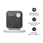 MOMAX 3-Outlet GaN Power Cube - 25W / USB-A / USB-C / White