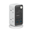 MOMAX Flow 6-Outlet GaN Power Tower - 35W / USB-C / USB-A / White