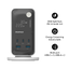 MOMAX Flow 6-Outlet GaN Power Tower - 35W / USB-C / USB-A / White