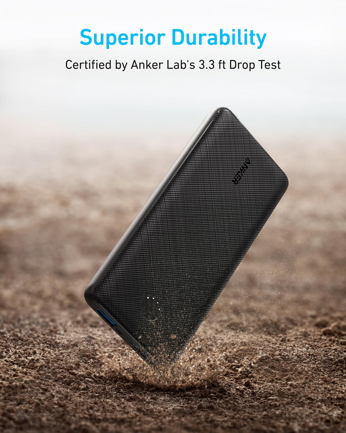 Anker 313 Power Bank - 10000 mAh / 15W / Black