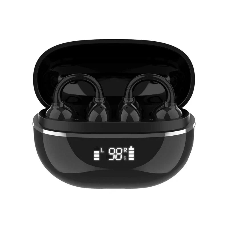 LDNIO T09 Wireless Earbuds - Bluetooth / 400mAh / USB-C / Black