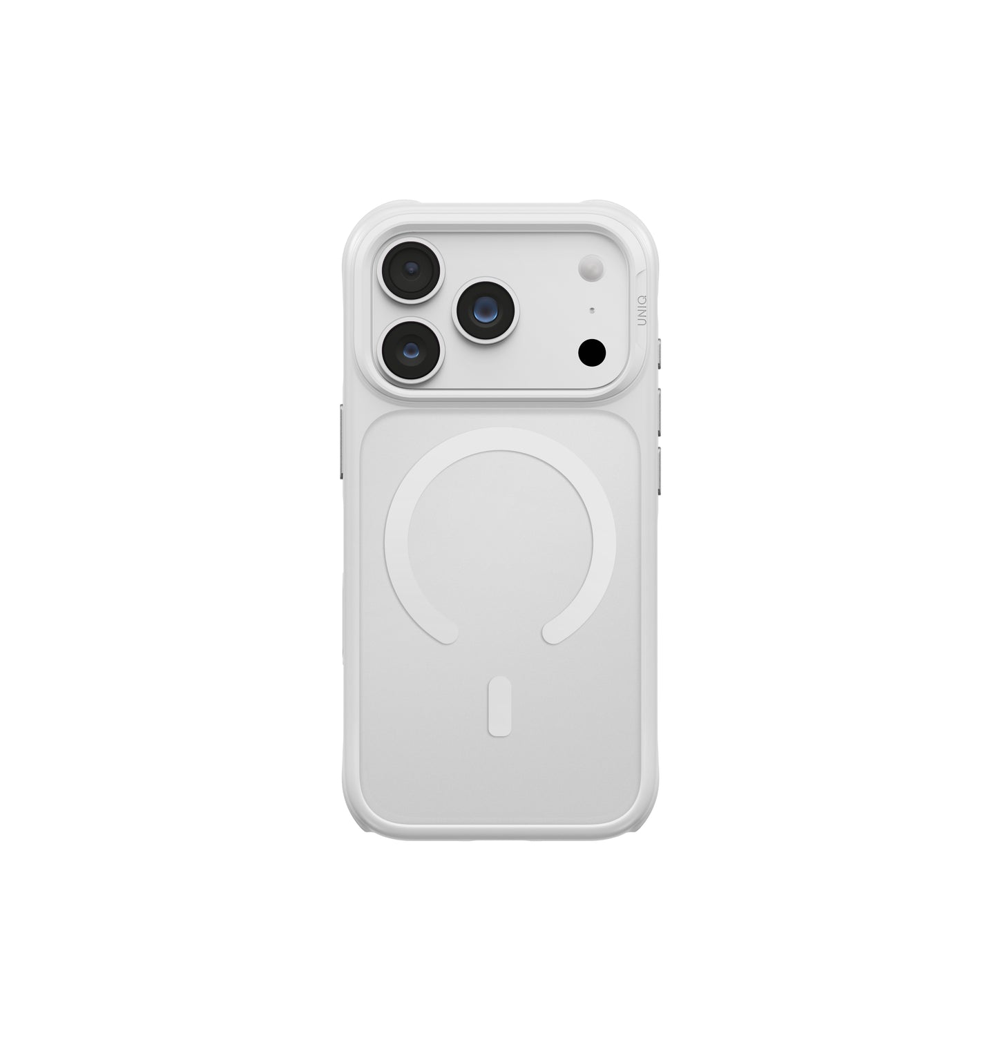 Uniq Hybrid Magclick Charging Veren (Af) For Apple iPhone 18 Pro Max - Chalk Frost