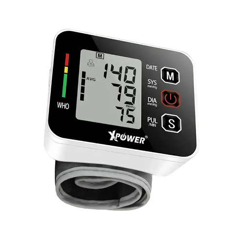 XPower BP3 W02 Wrist Blood Pressure Monitor - White