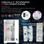 GAMEON Valkyrie I Series Mid Tower Gaming Case 4 Fans - White