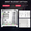GAMEON Valkyrie I Series Mid Tower Gaming Case 4 Fans - White